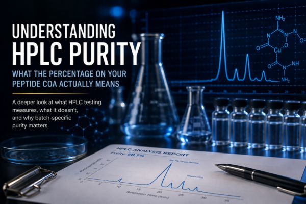 Understanding HPLC Purity: What the Percentage on Your Peptide COA Actually Means