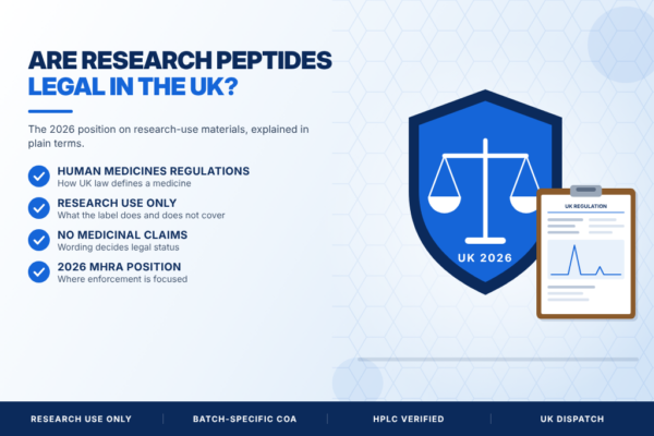Are Research Peptides Legal in the UK? The 2026 Position