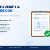 how to verify a peptide certificate